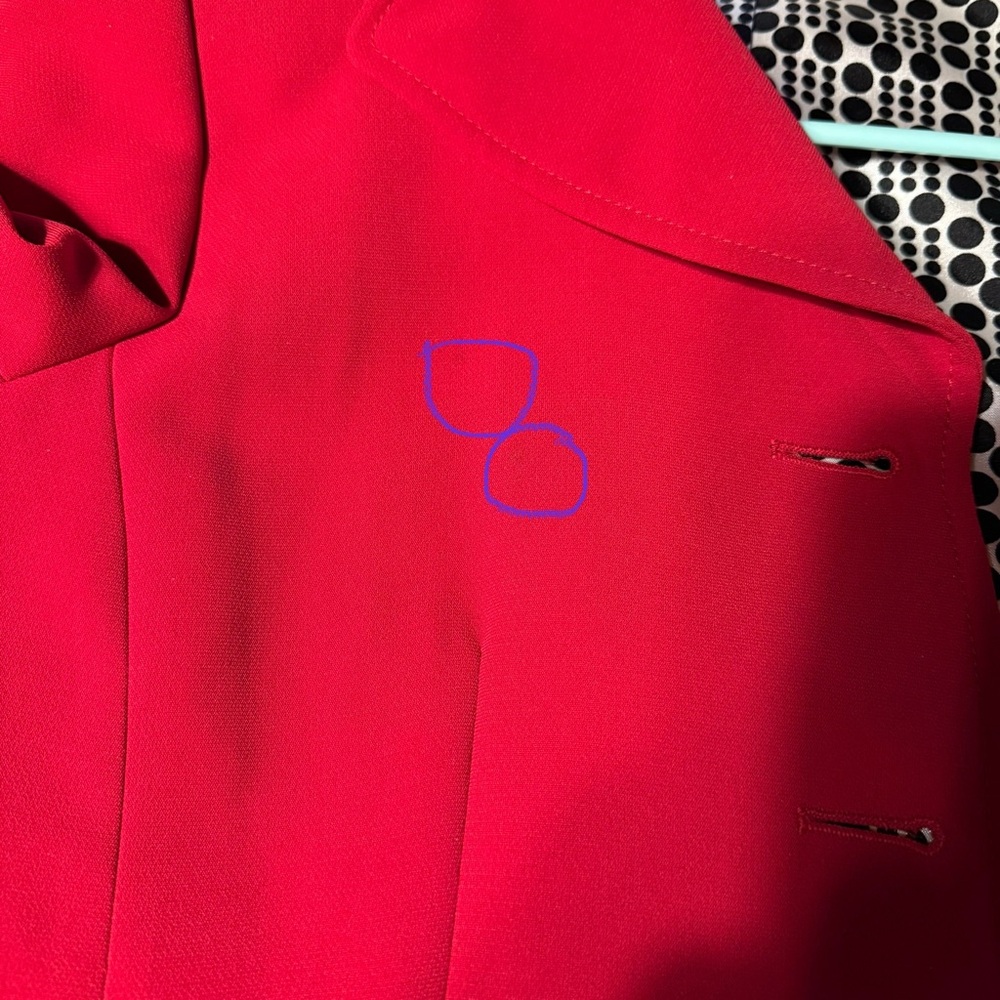 Elegant Tahari Red Women's Blazer - Picture 15 of 15
